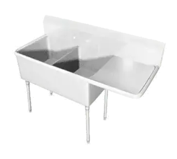 IMC/Teddy SCS-26-1620-24L Sink, (2) Two Compartment