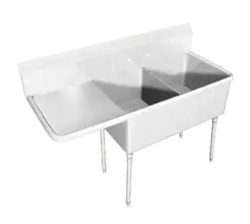 IMC/Teddy SCS-26-2020-24R Sink, (2) Two Compartment