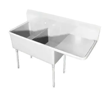 IMC/Teddy SCS-26-2020-36L Sink, (2) Two Compartment