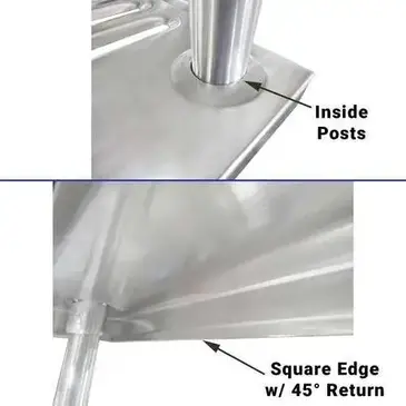 IMC/Teddy UP-3027-4L Pot & Pan Shelving Rack