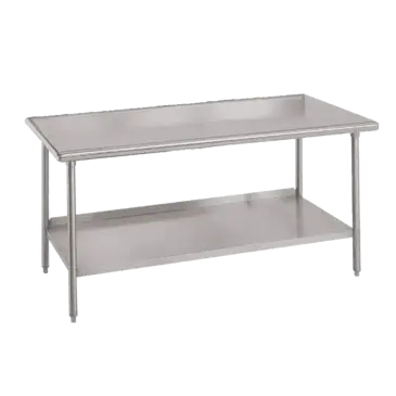 IMC/Teddy WT-2460 Work Table,  54" - 62", Stainless Steel Top
