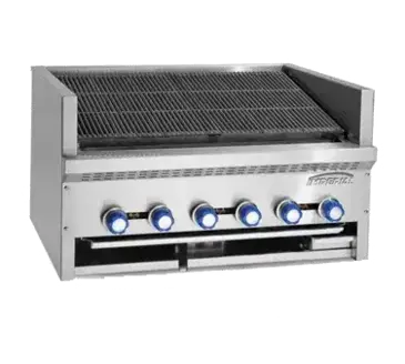 Imperial IAB-24 Charbroiler, Gas, Countertop