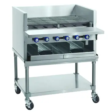 Imperial IABA-48 Charbroiler, Gas, Countertop