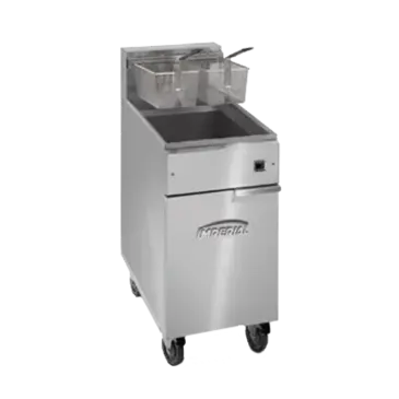 Imperial IFS-50-E Fryer, Electric, Floor Model, Full Pot