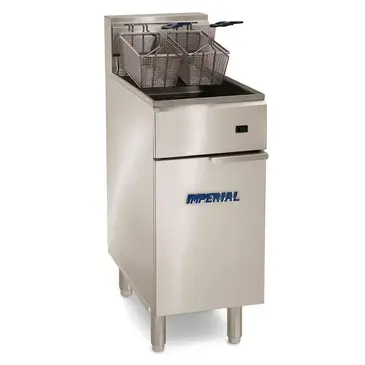 Imperial IFS-50-E Fryer, Electric, Floor Model, Full Pot