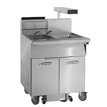 Imperial IFSCB175-OP Fryer, Gas, Floor Model, Full Pot