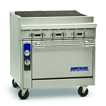 Imperial IHR-RB-M Range, 36" Heavy Duty, Gas