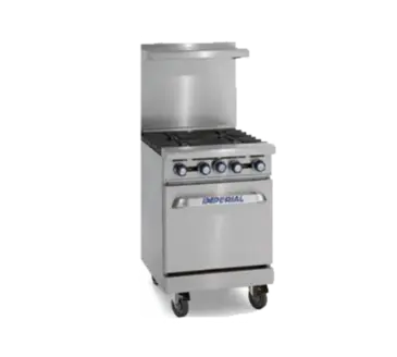 Imperial IR-2-G12-XB Range, 24" Restaurant, Gas