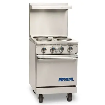 Imperial IR-4-E Range, 24" Restaurant, Electric