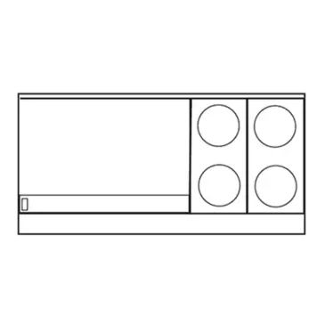 Imperial IR-4-G36T-E-CC Range, 60" Restaurant, Electric