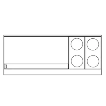 Imperial IR-4-G48T-E Range, 72" Restaurant, Electric