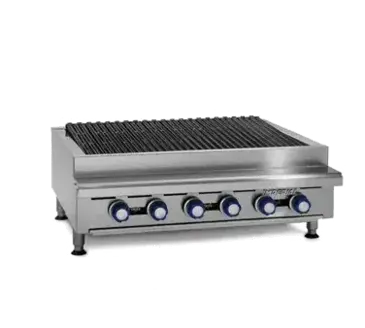 Imperial IRB-48 Charbroiler, Gas, Countertop