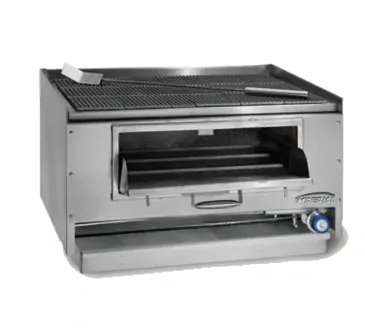 Imperial MSQ-36 Charbroiler, Wood Burning
