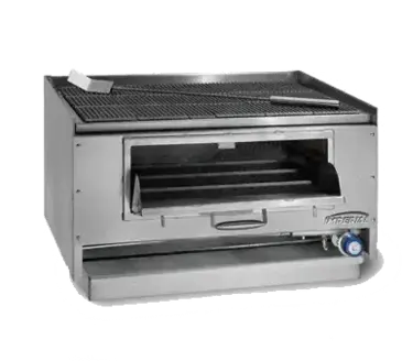 Imperial MSQ-60 Charbroiler, Wood Burning