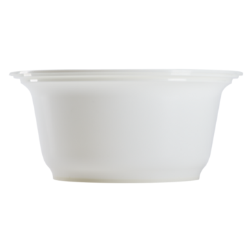 Injection Molding Bowl, 36 Oz, White, Round, (300/Cs) Karat FP-IMB36W