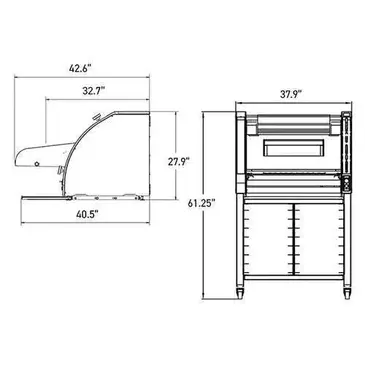 JAC Machines UNIC Moulder, Dough Bread