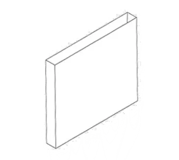 Jade Range DR-30 Backguard Flue Riser