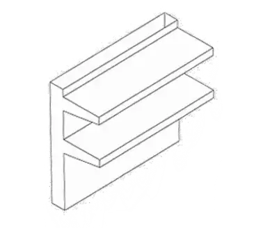 Jade Range DS-12 Backguard Flue Riser