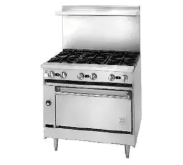 Jade Range JBR-12G-4 Range, 36" Restaurant, Gas