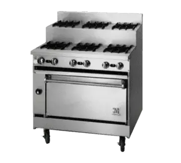 Jade Range JBRE-3-3-36 Range, 36" Restaurant, Gas