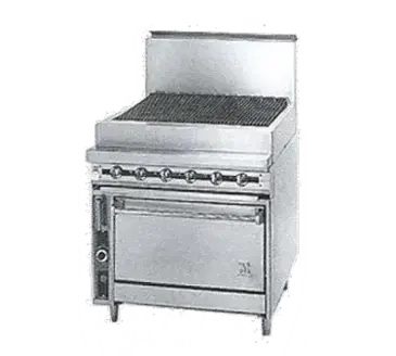 Jade Range JTRH-36B-36 Range, 36" Heavy Duty, Gas