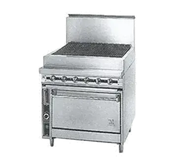 Jade Range JTRH-36B-36 Range, 36" Heavy Duty, Gas