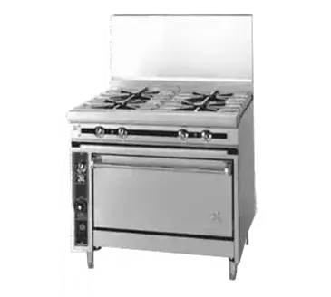 Jade Range JTRH-4-36C Range, 36" Heavy Duty, Gas