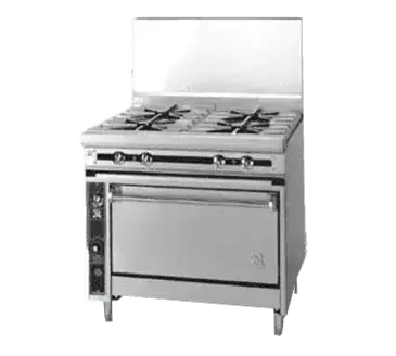 Jade Range JTRH-4-36C Range, 36" Heavy Duty, Gas