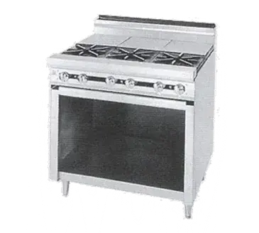 Jade Range JTRH-4ST Range, 48" Heavy Duty, Gas