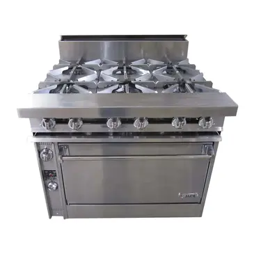 Jade Range JTRH-6-36C Range, 36" Heavy Duty, Gas