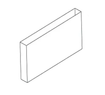 Jade Range R-12 Backguard Flue Riser