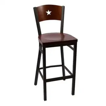 JMC Furniture LIBERTY SERIES BARSTOOL WOOD Bar Stool, Indoor