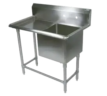 John Boos 1PB1620-1D18L Sink, (1) One Compartment