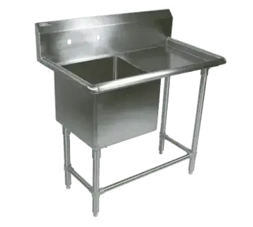 John Boos 1PB1620-1D18R Sink, (1) One Compartment