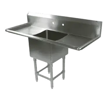 John Boos 1PB1620-2D18 Sink, (1) One Compartment