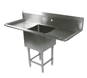 John Boos 1PB1620-2D24 Sink, (1) One Compartment