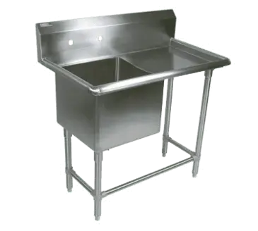 John Boos 1PB18-1D24R Sink, (1) One Compartment