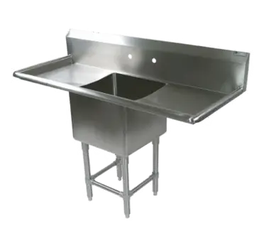 John Boos 1PB204-2D24 Sink, (1) One Compartment