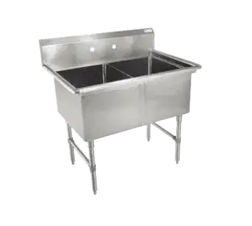 John Boos 2B16204 Sink, (2) Two Compartment