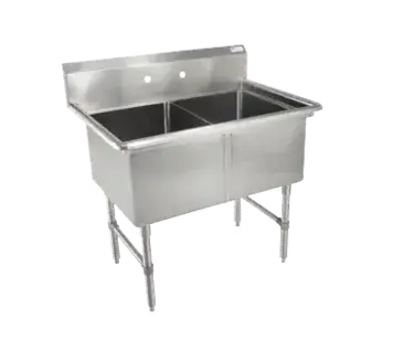 John Boos 2B16204 Sink, (2) Two Compartment