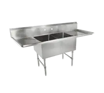 John Boos 2B16204-2D18 Sink, (2) Two Compartment