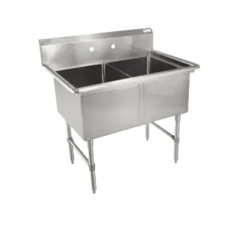 John Boos 2B184 Sink, (2) Two Compartment
