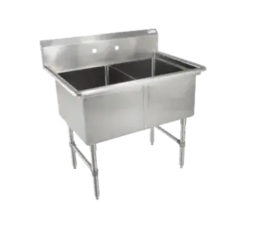 John Boos 2B184 Sink, (2) Two Compartment