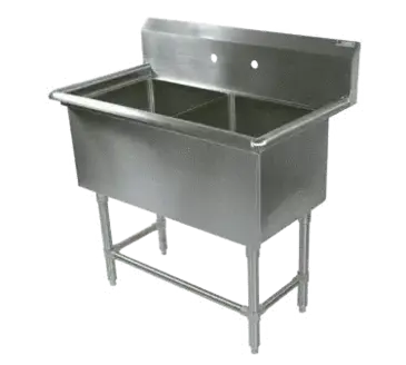 John Boos 2PB1620 Sink, (2) Two Compartment