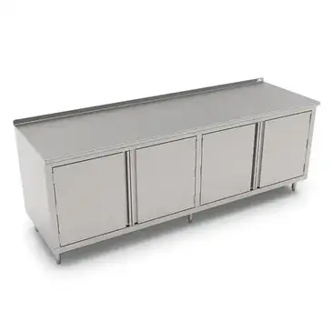 John Boos 4CH4R1.5-24108 Work Table, Cabinet Base Hinged Doors