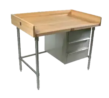 John Boos BT3S01 Work Table, Bakers Top