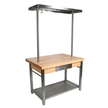 John Boos CUCG20-C Work Table, Wood Top