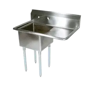 John Boos E1S8-15-14R15-X Sink, (1) One Compartment