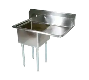 John Boos E1S8-15-14R15-X Sink, (1) One Compartment