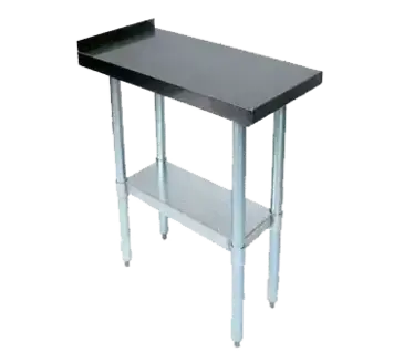 John Boos EFT8-3012-X Work Table,  12" - 21", Stainless Steel Top